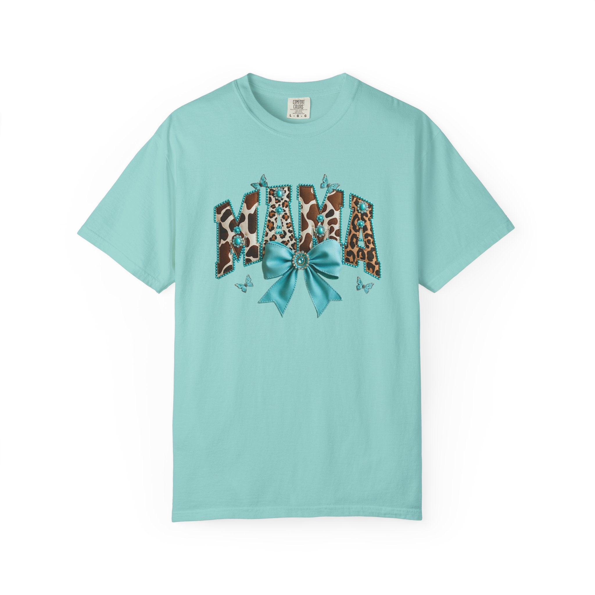 Mama Bold T-Shirt — Garment-Dyed Casual Tee for Moms