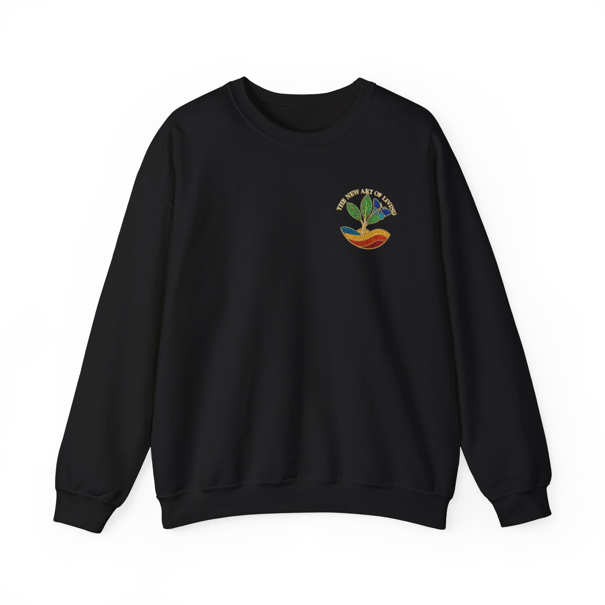 Plant Lover Crewneck Sweatshirt — Small Floral Sprout Graphic
