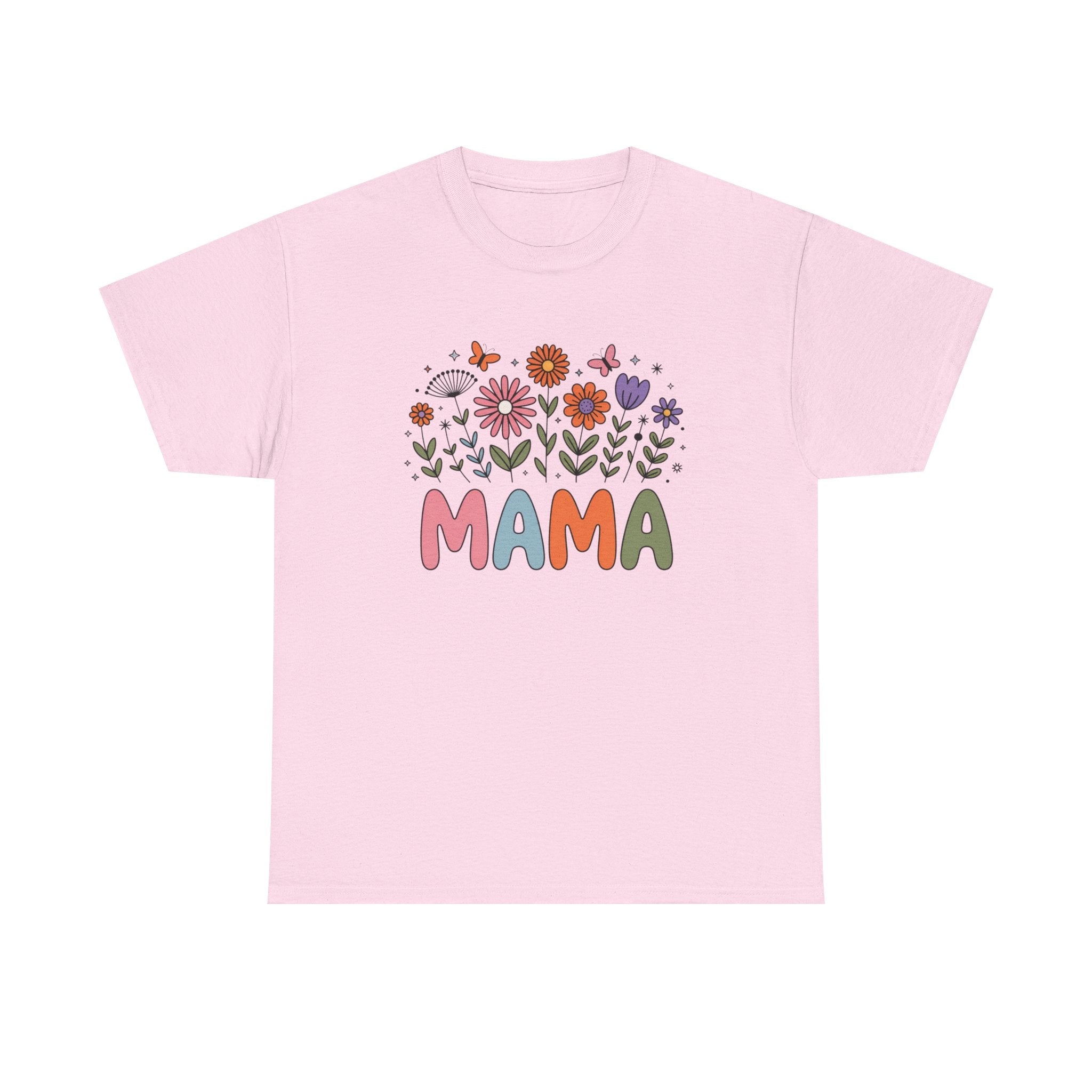 Mama Era Shirt – Coquette Mom Tee, Soft Life Aesthetic Shirt, Floral MAMA T-Shirt, Clean Girl Mom Outfit, Cute Mother’s Day Gift