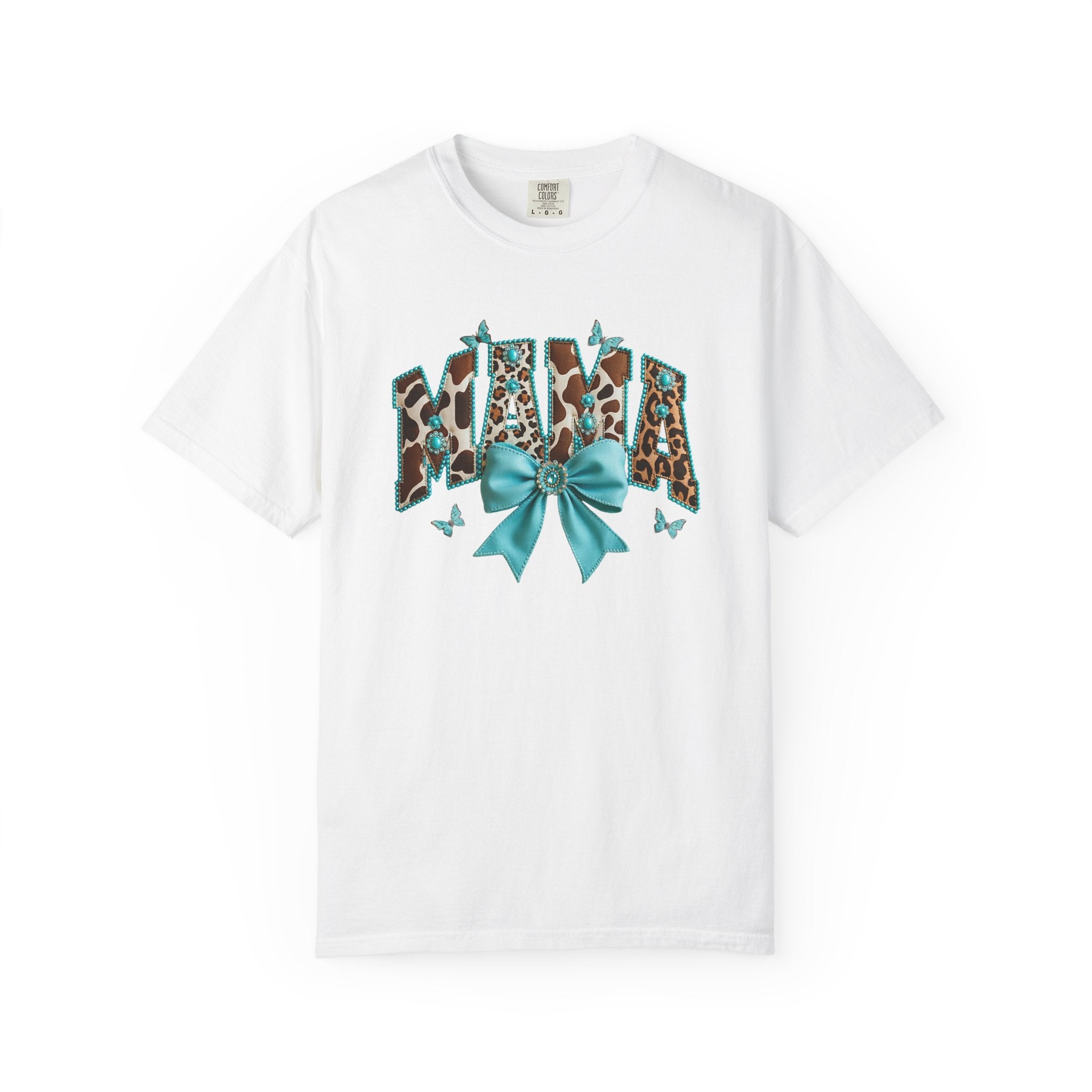 Mama Bold T-Shirt — Garment-Dyed Casual Tee for Moms