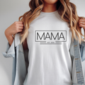 Mama Est. 2026 T-Shirt – Minimalist Mom Tee, New Mom Gift, Modern Motherhood Shirt, Soft Cotton Everyday Tee, Baby shower gift, ,everyday sh