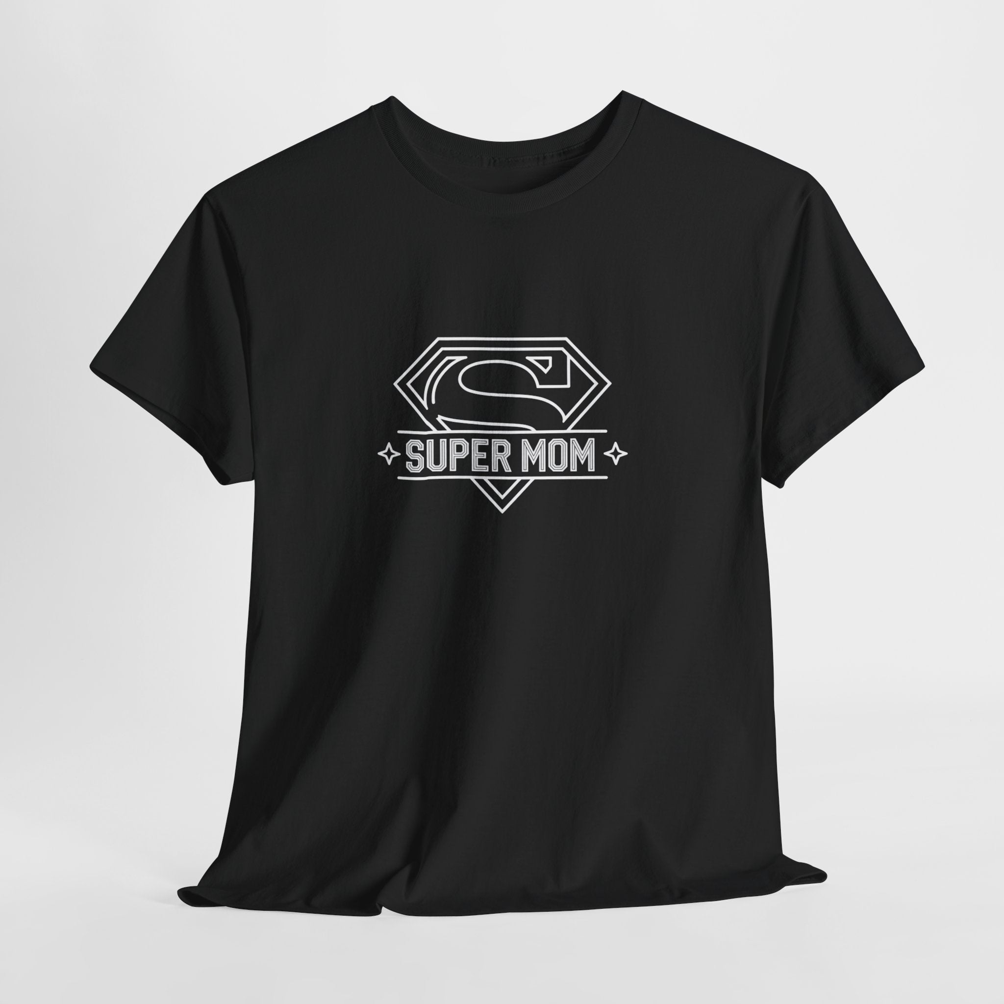 Super Mom emblem T-Shirt | Mother's Day mom superhero tee