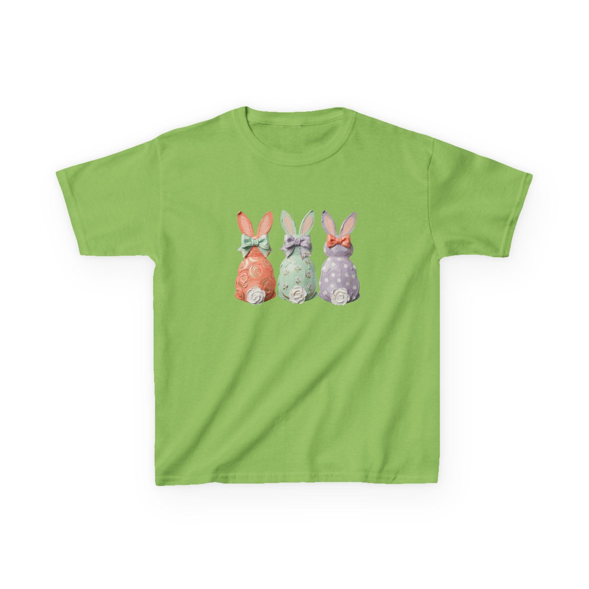 Kids Tee — "Threw Easter" Bunny Pair Graphic