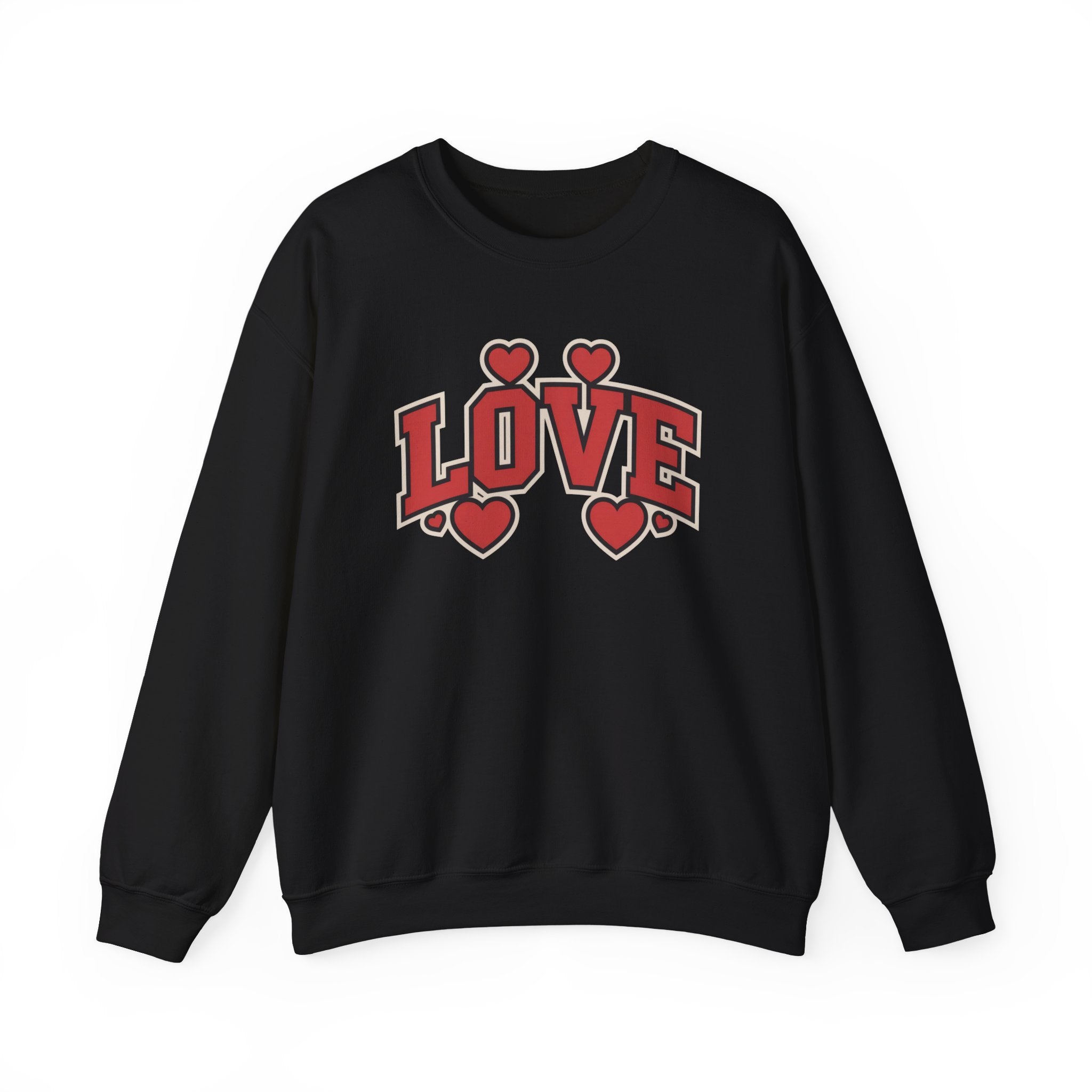 Crewneck Sweatshirt — Classic Everyday Pullover—Valentine Gift