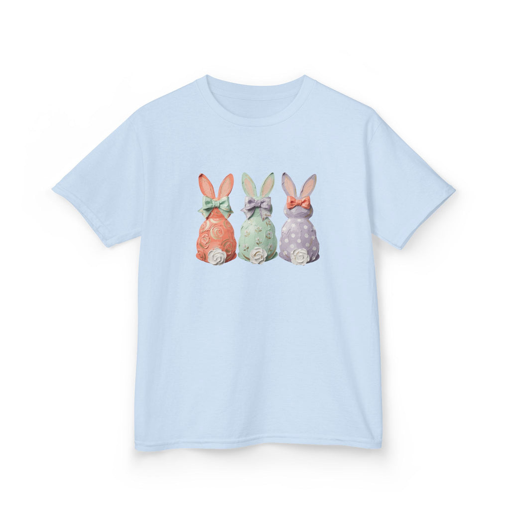 Kids Tee — "Threw Easter" Bunny Pair Graphic