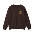 Plant Lover Crewneck Sweatshirt — Small Floral Sprout Graphic