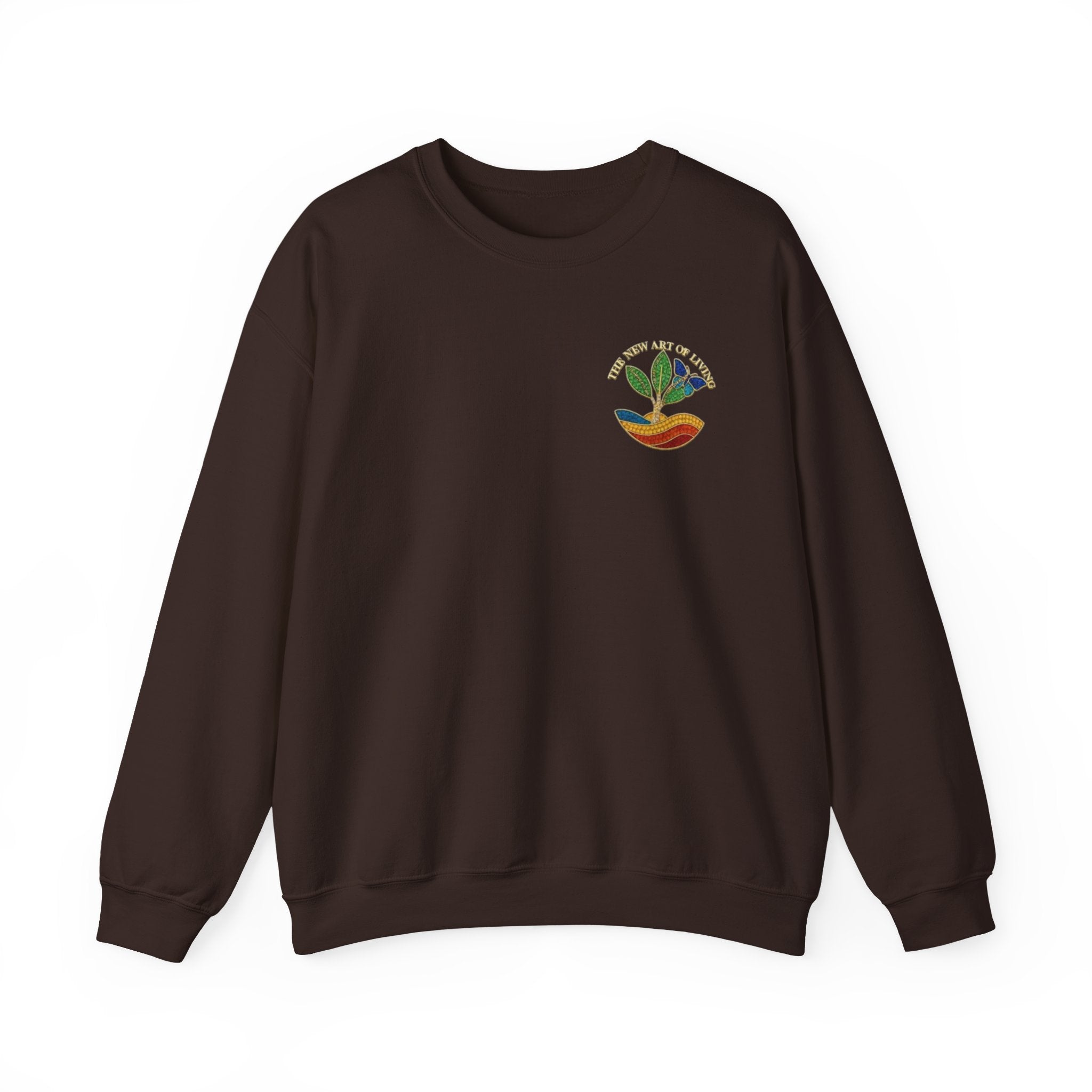 Plant Lover Crewneck Sweatshirt — Small Floral Sprout Graphic