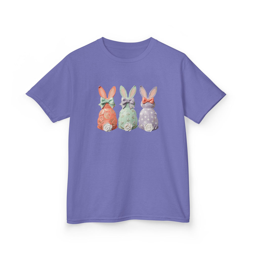 Kids Tee — "Threw Easter" Bunny Pair Graphic