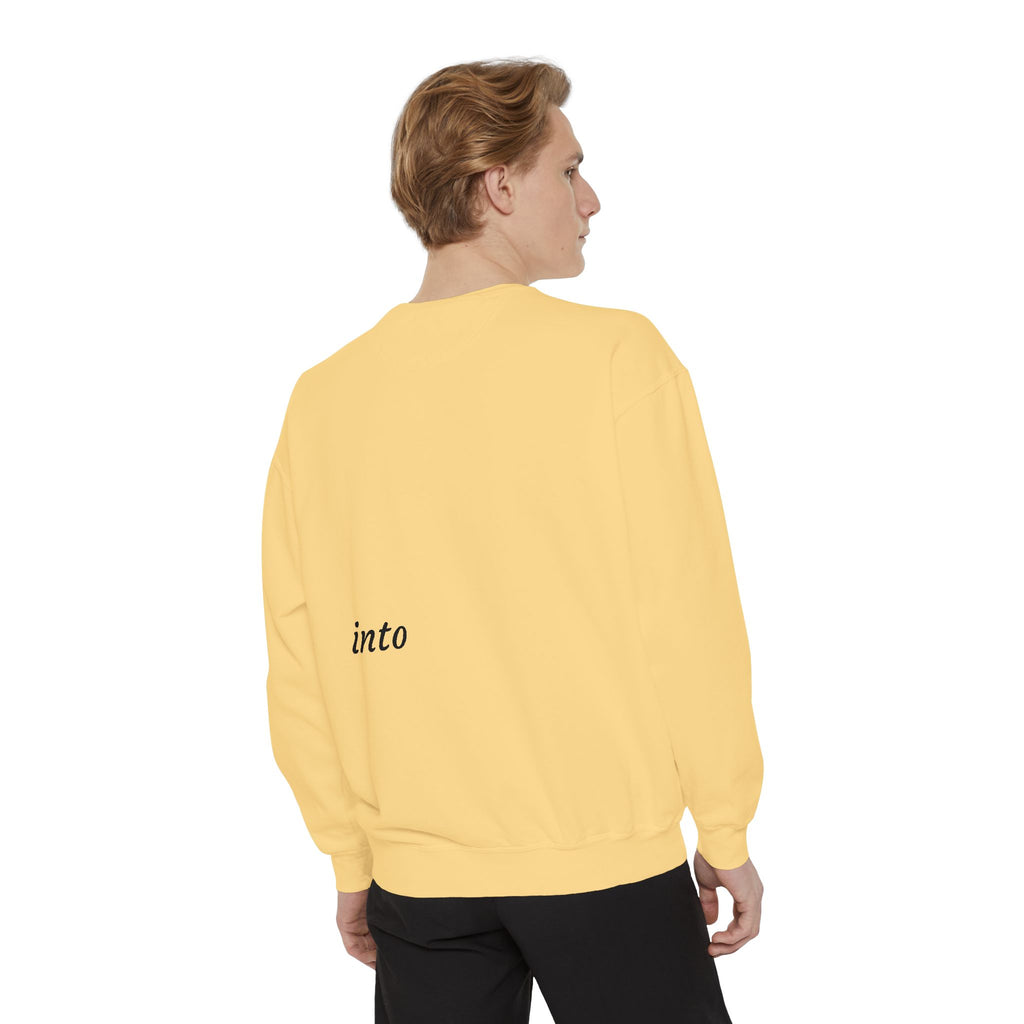 Custom Text Sweatshirt — Personalized Minimalist Crewneck