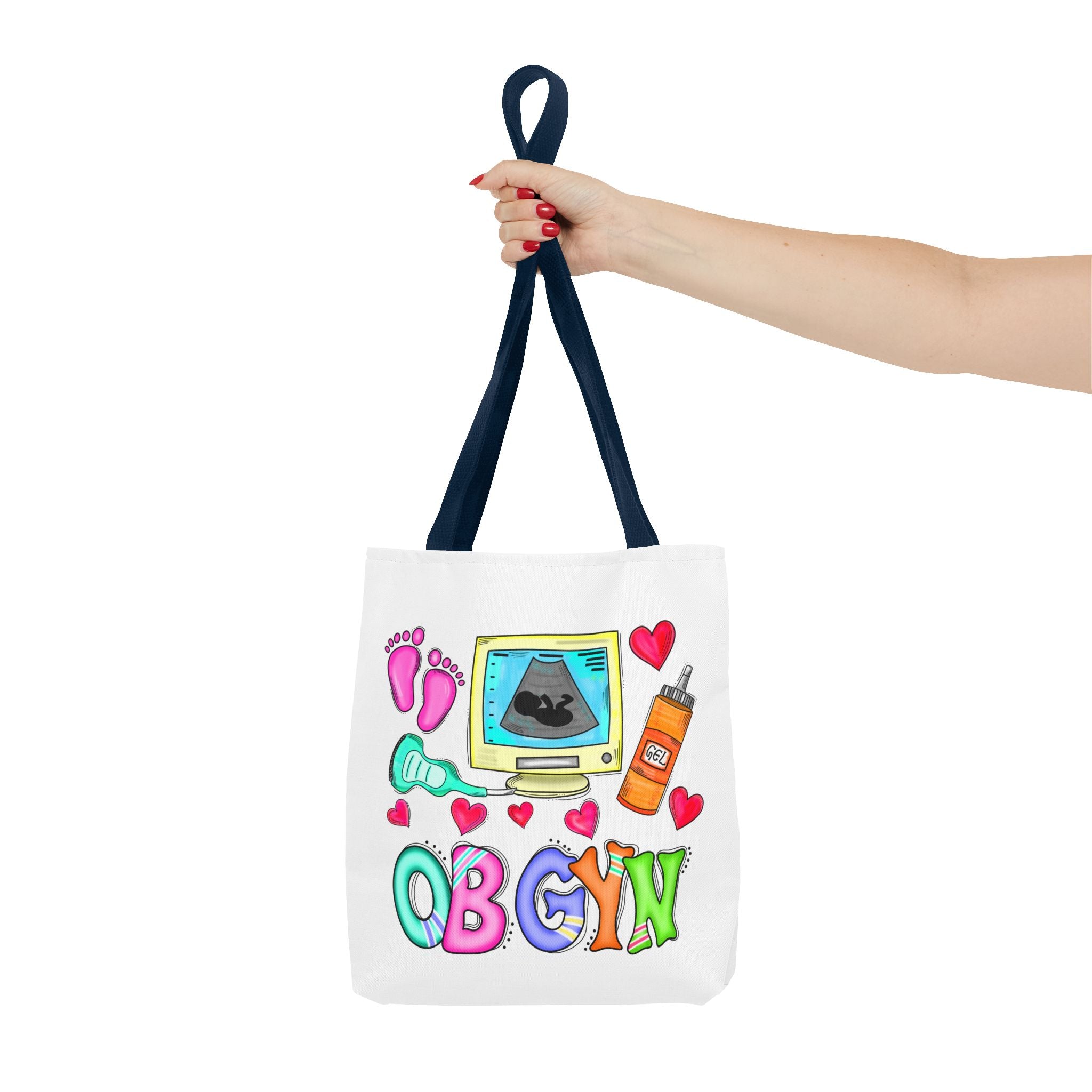 OBGYN Cute Ultrasound Tote Bag — Pregnancy & Baby Shower Gift
