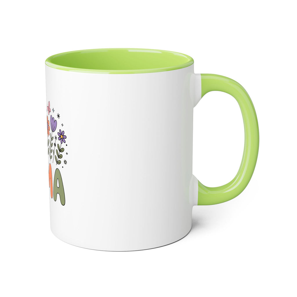 Mama Spring Floral Mug – Cute Mom Coffee Cup, Wildflower Mama Mug, Cozy Gift for Mom, Mother’s Day Coffee Mug 11oz