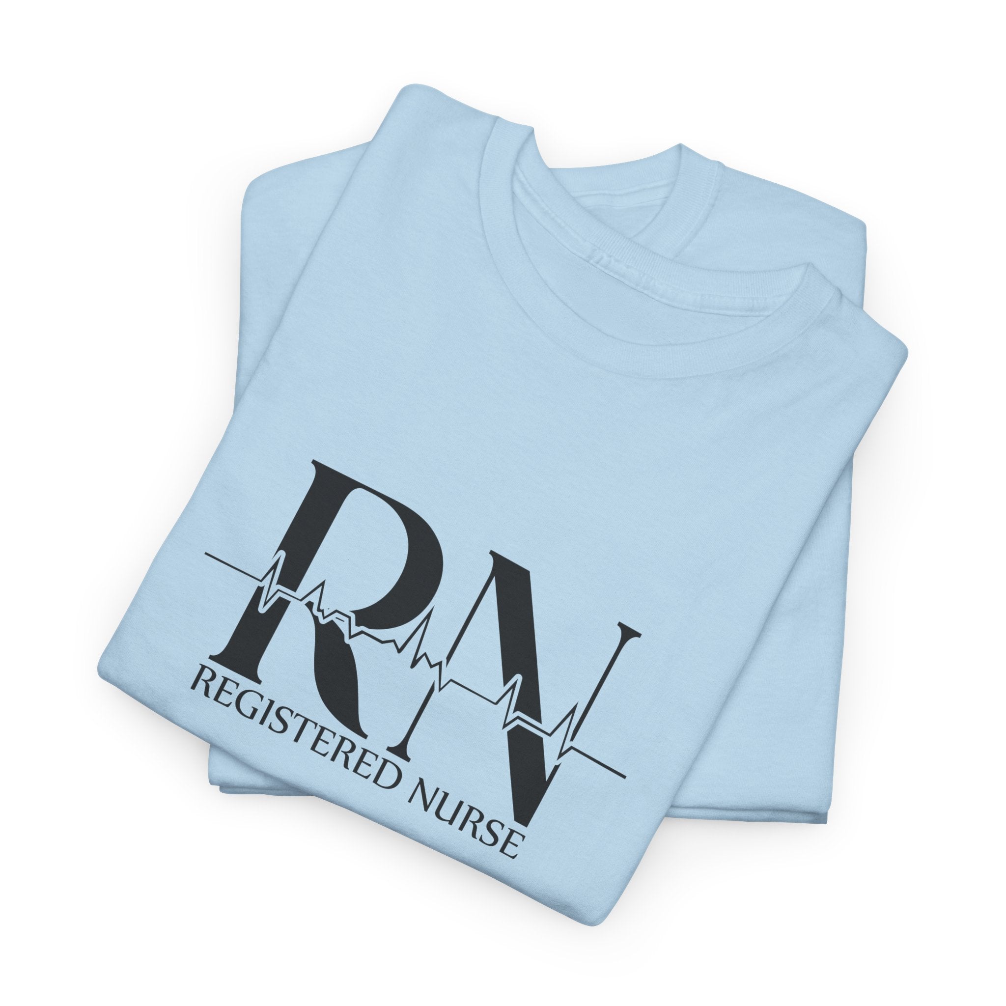 RN Registered Nurse Tee — Minimalist Nursing Shirt