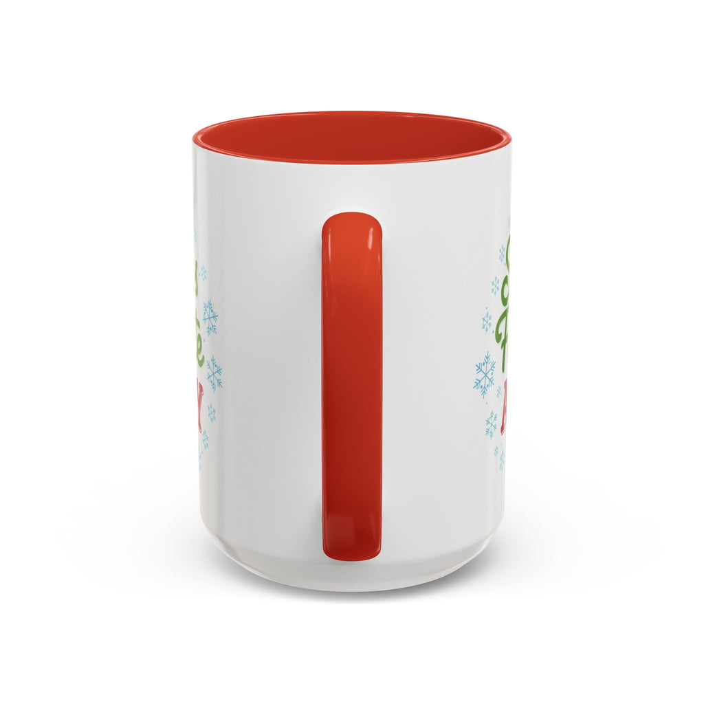 Santa's Favorite Aunty Accent Coffee Mug – Holiday Christmas Gift (11/15oz)