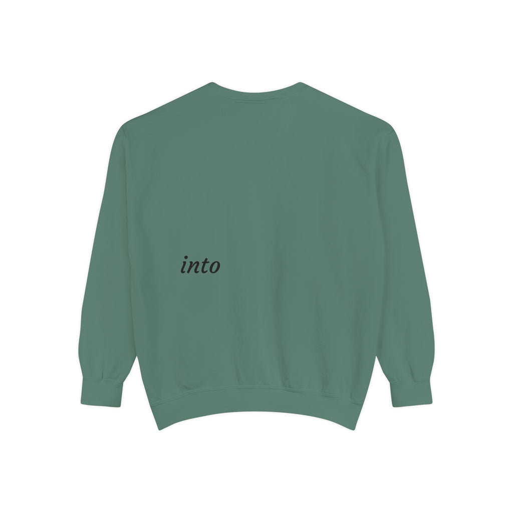 Custom Text Sweatshirt — Personalized Minimalist Crewneck