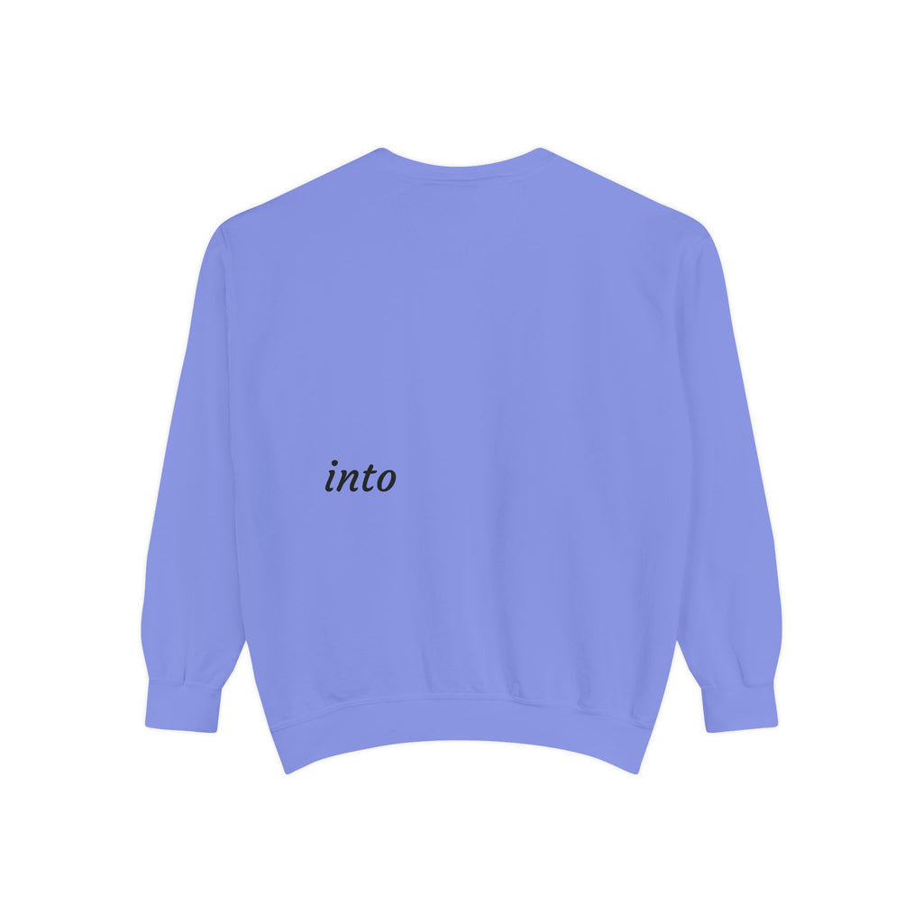 Custom Text Sweatshirt — Personalized Minimalist Crewneck