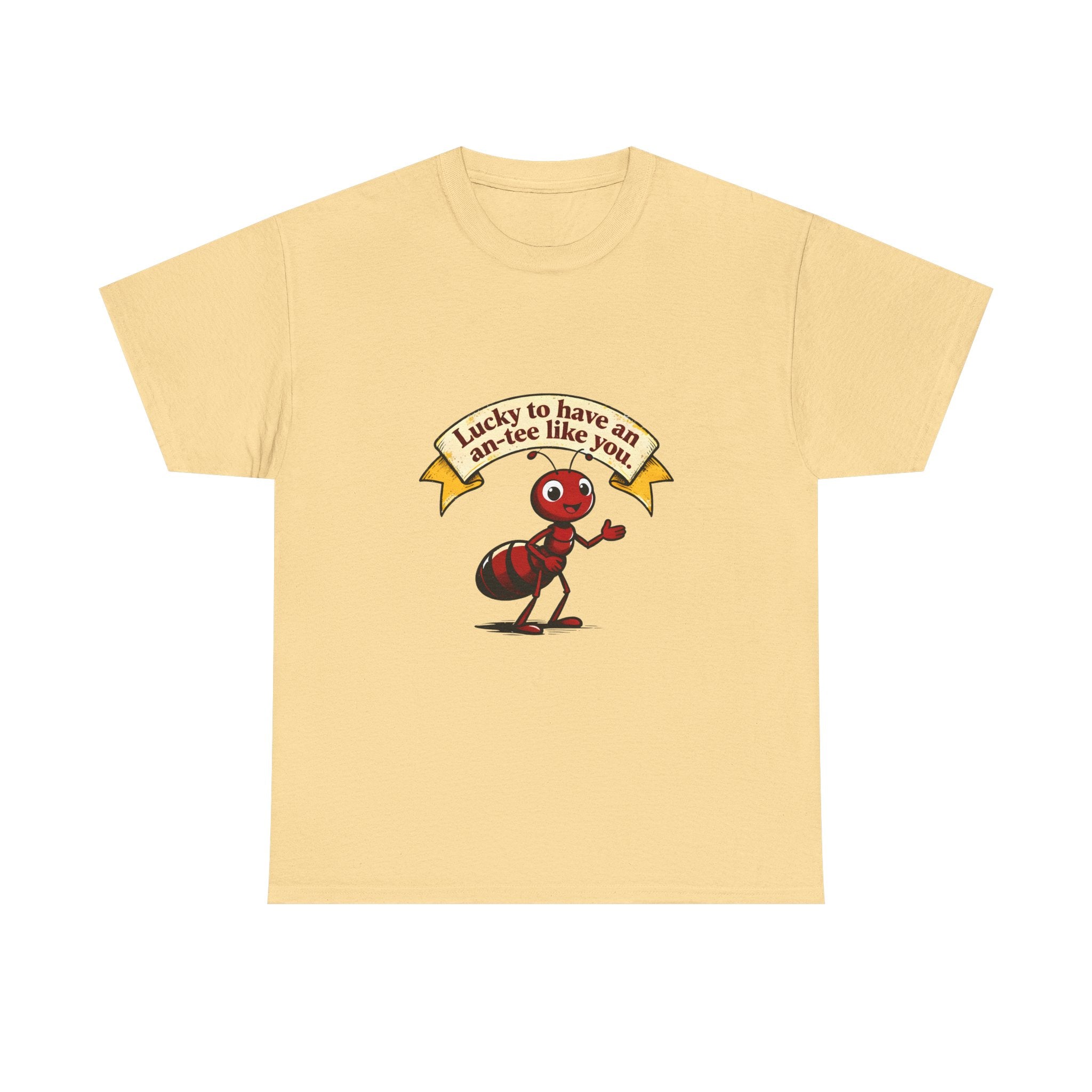 Ant-Like You Tee – "Lucky to Have an-tee Like You" Cute Ant Graphic T-Shirt