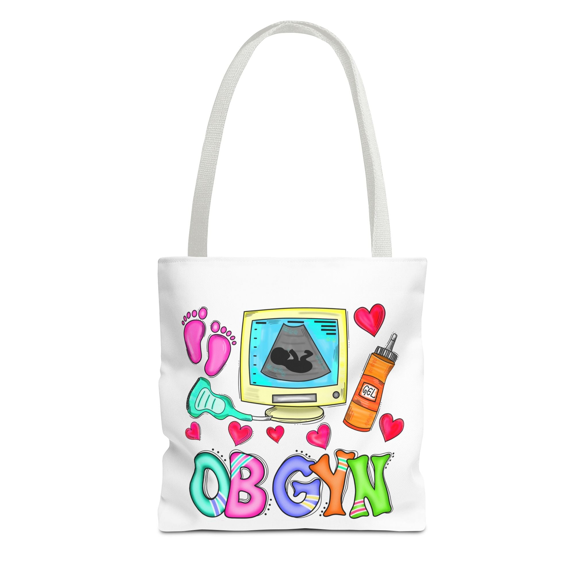 OBGYN Cute Ultrasound Tote Bag — Pregnancy & Baby Shower Gift