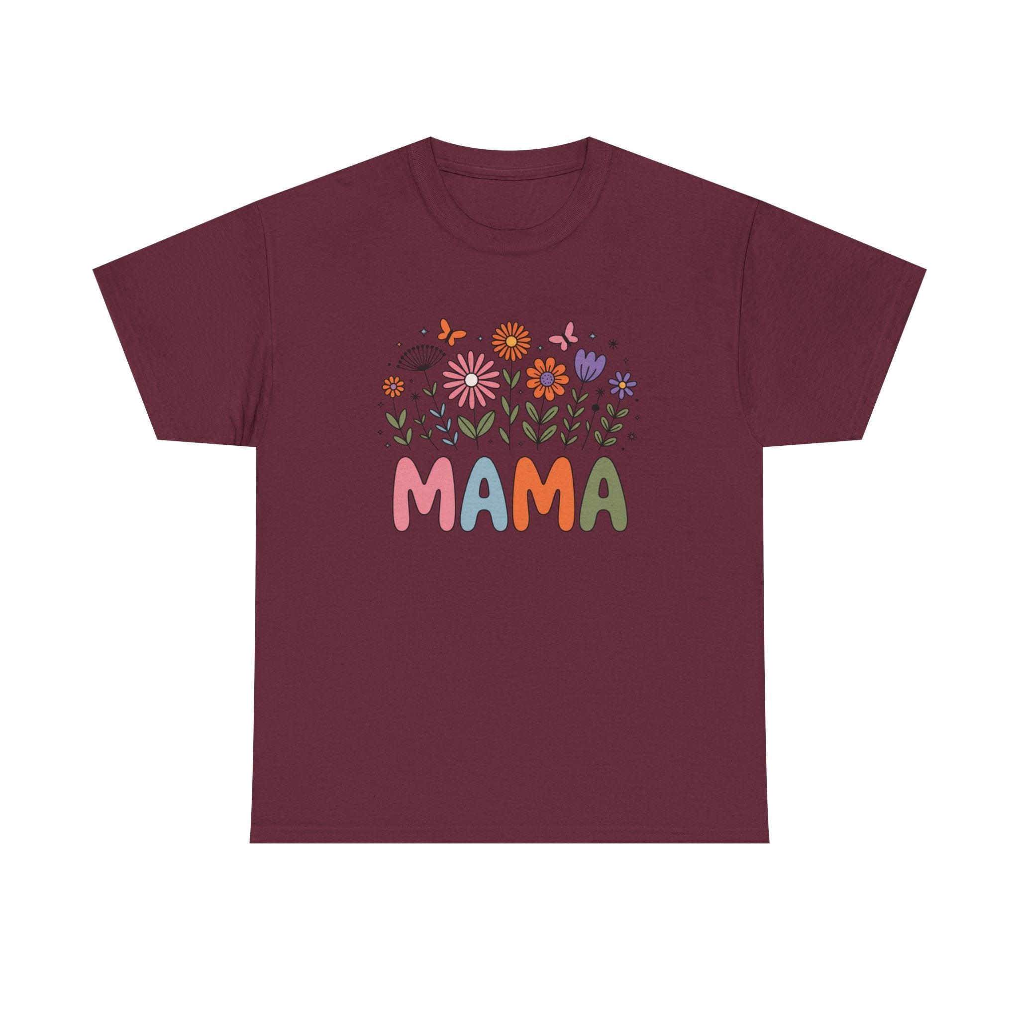Mama Era Shirt – Coquette Mom Tee, Soft Life Aesthetic Shirt, Floral MAMA T-Shirt, Clean Girl Mom Outfit, Cute Mother’s Day Gift