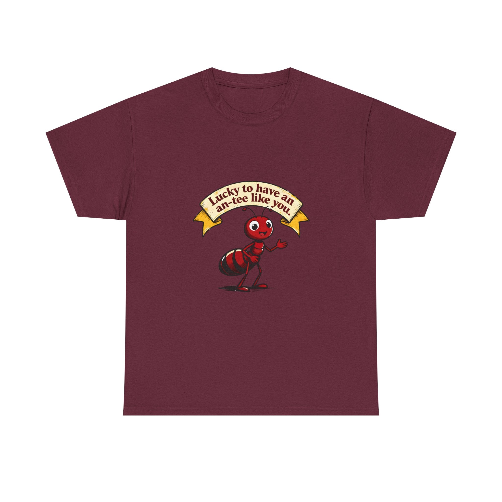 Ant-Like You Tee – "Lucky to Have an-tee Like You" Cute Ant Graphic T-Shirt