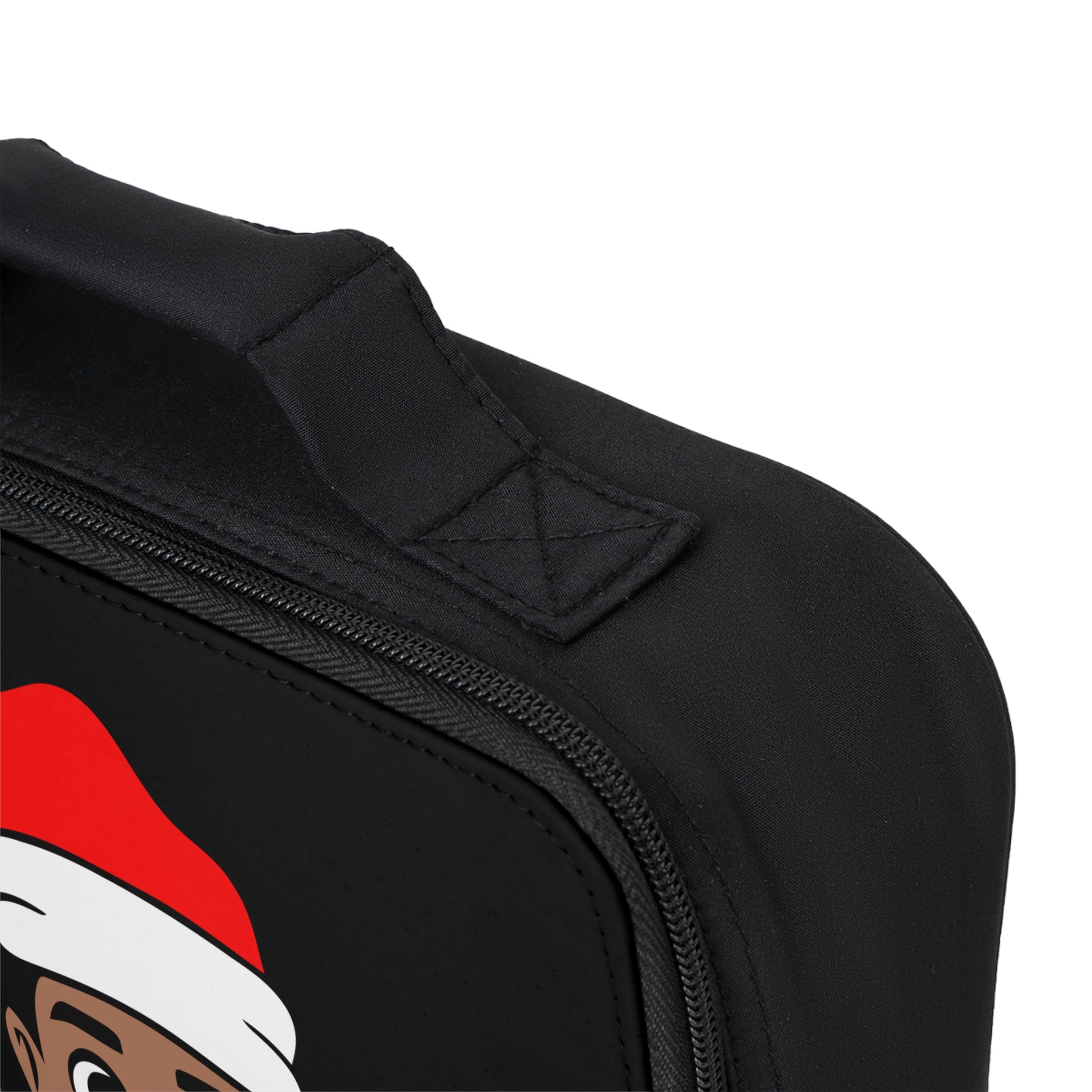 Peek-a-Boo Boy Christmas Lunch Bag — Cute Holiday Lunch Box Gift