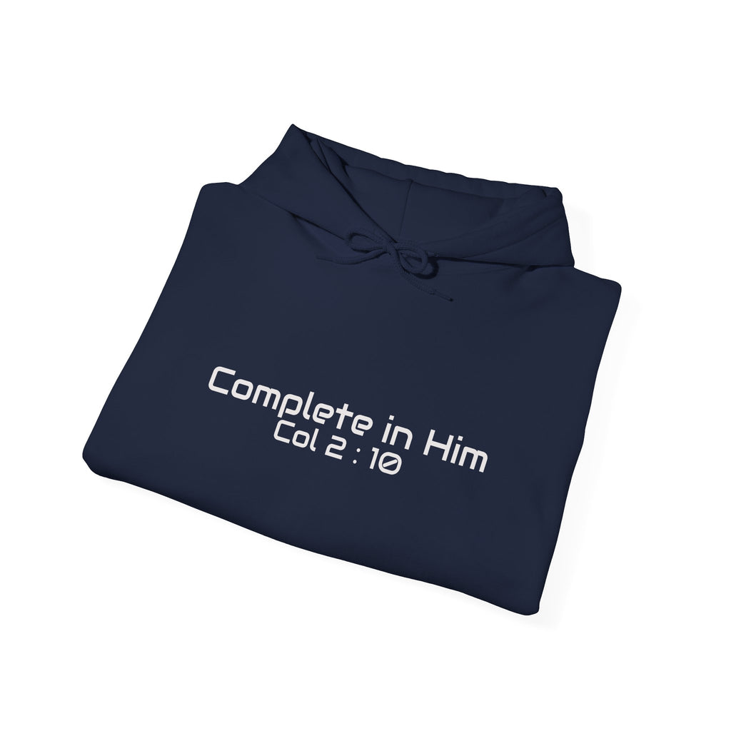COMPLETE IN Him Hooded Sweatshirt