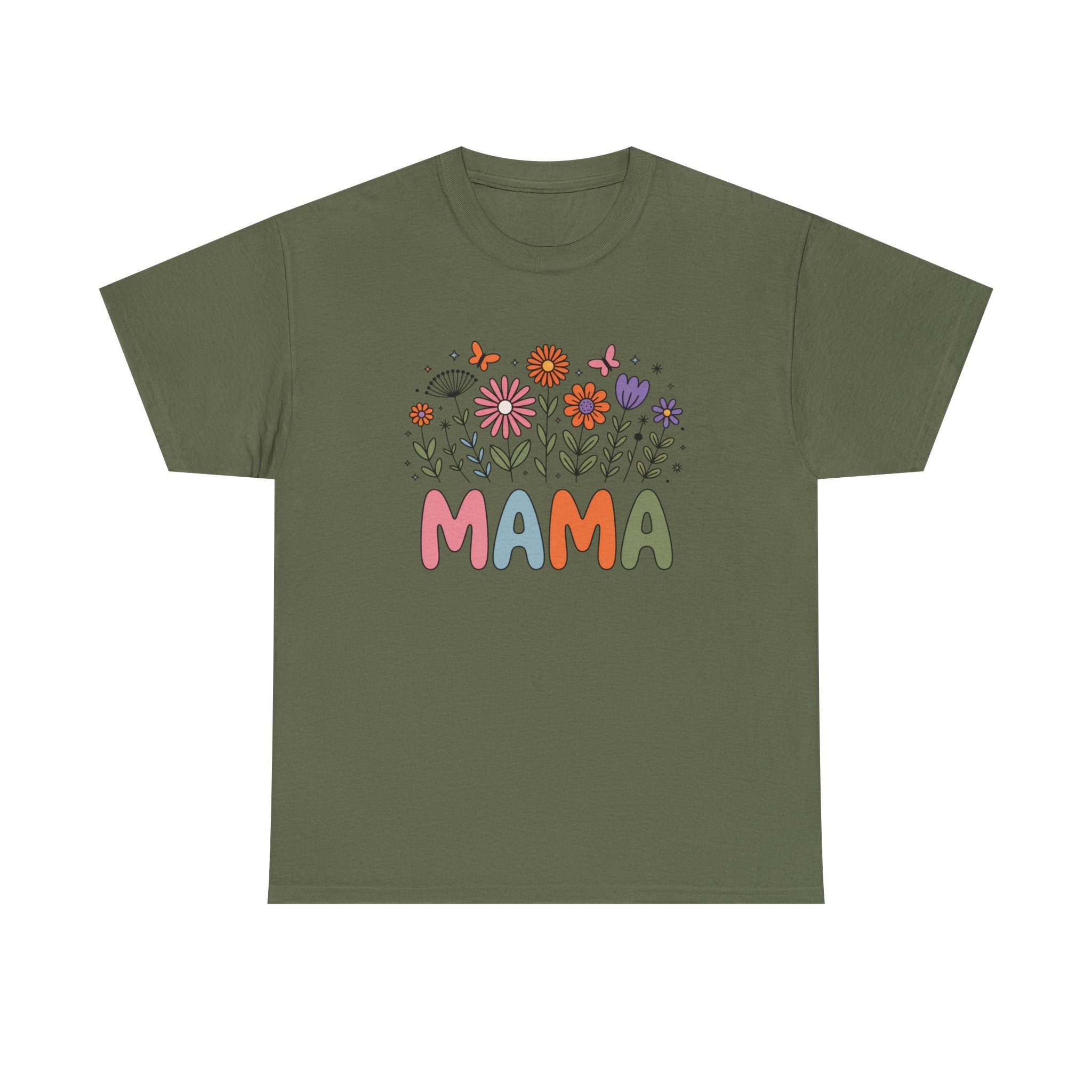 Mama Era Shirt – Coquette Mom Tee, Soft Life Aesthetic Shirt, Floral MAMA T-Shirt, Clean Girl Mom Outfit, Cute Mother’s Day Gift