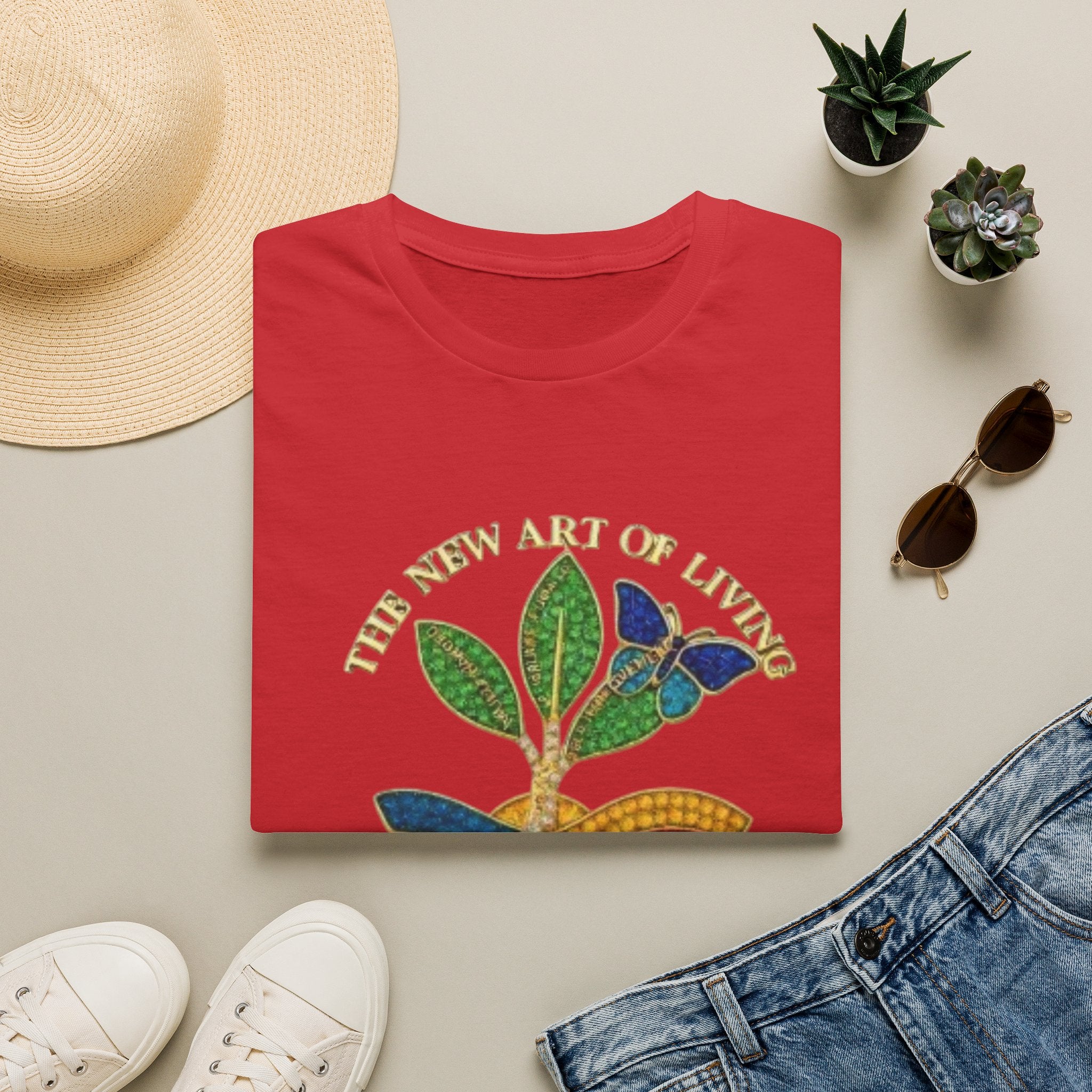 Plant Lover T-Shirt — "The New Age of Living" Botanical Graphic Tee