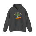 Plant of Life Hoodie — Retro Earth Tone Seedling Graphic with “The New Art of Living”
