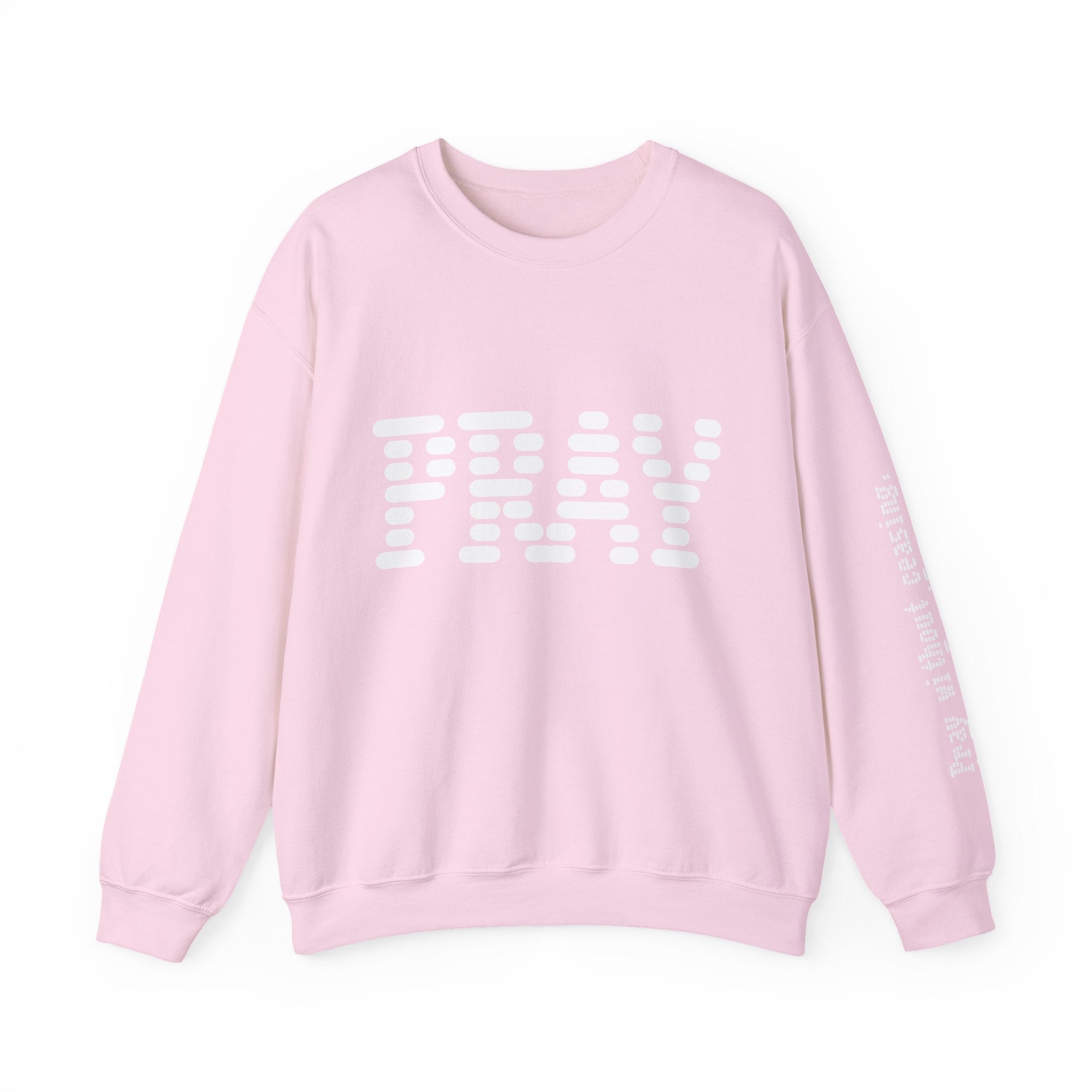 Pray Crewneck Sweatshirt — Prayer Graphic Crewneck