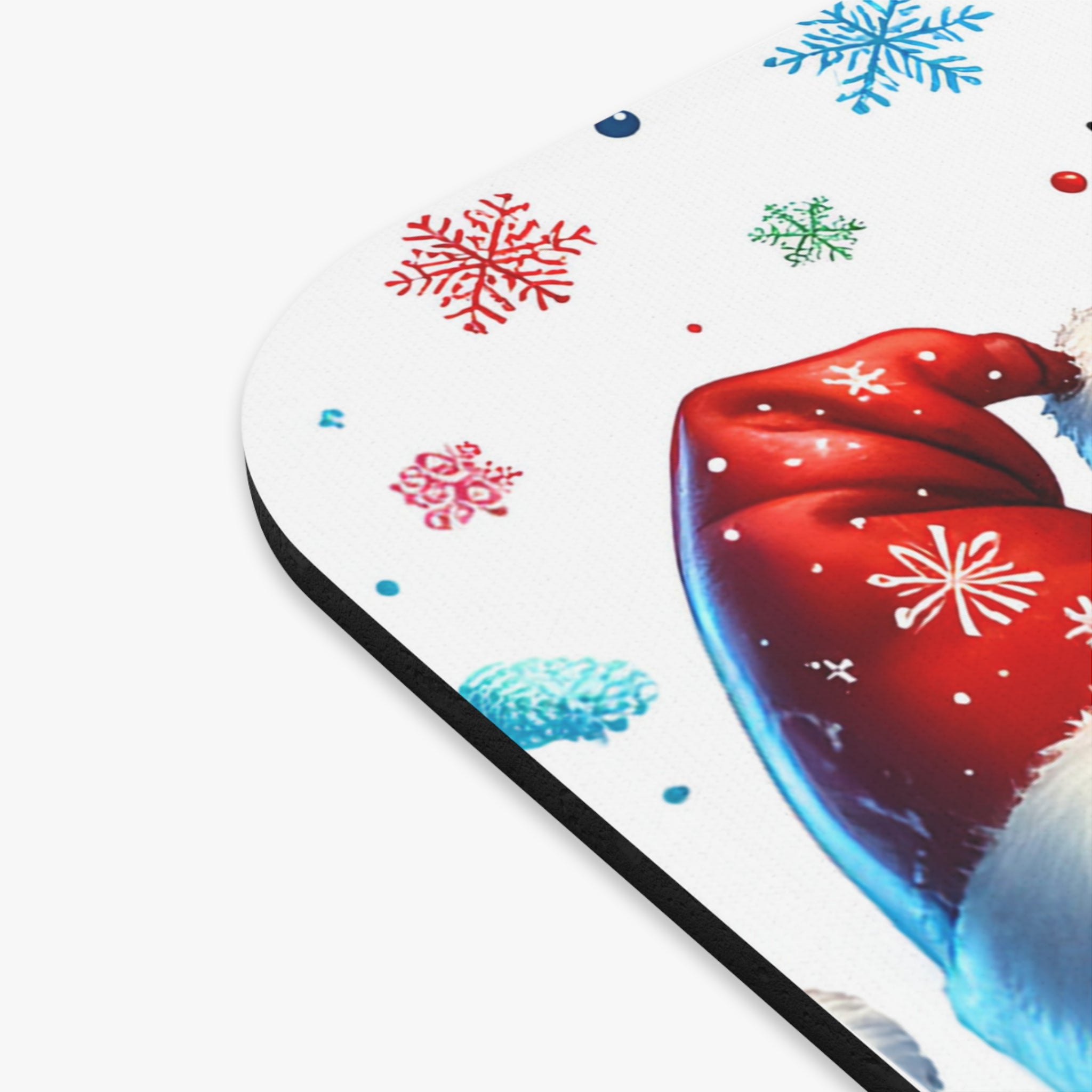 Christmas Pencil Characters Mouse Pad — Festive Holiday Desk Mat