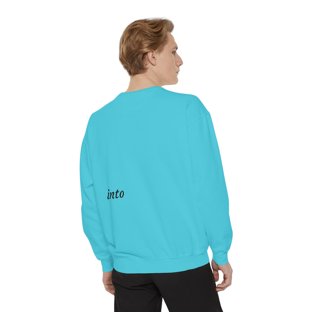Custom Text Sweatshirt — Personalized Minimalist Crewneck