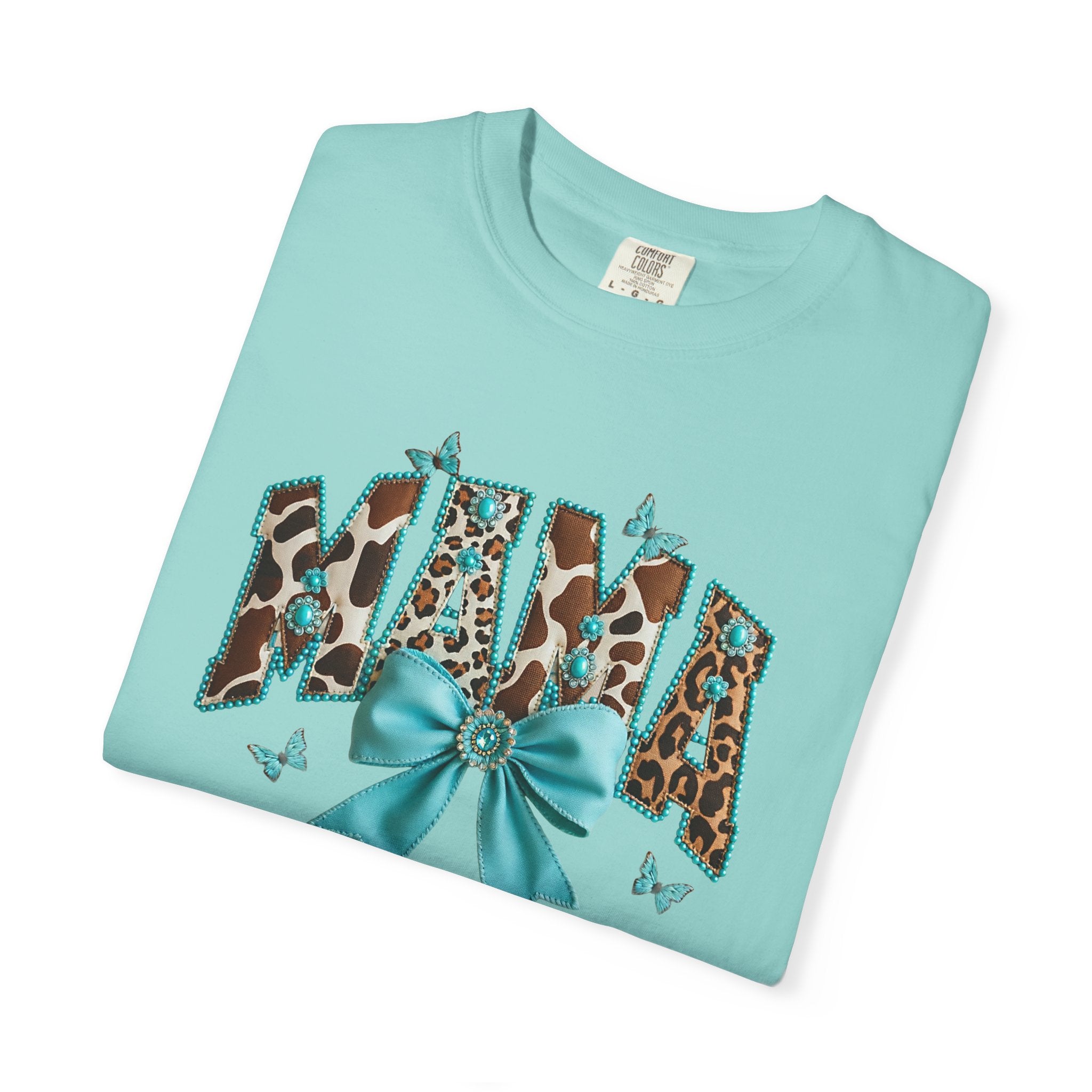 Mama Bold T-Shirt — Garment-Dyed Casual Tee for Moms