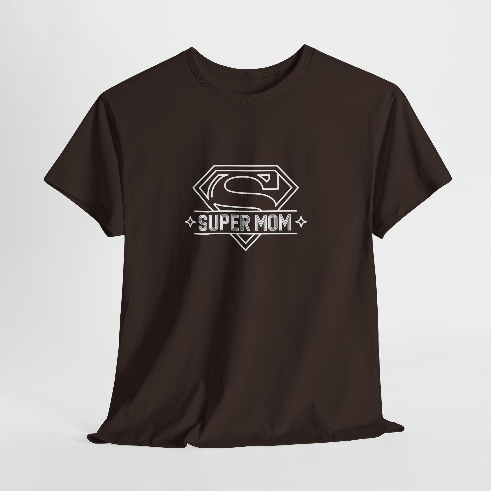 Super Mom emblem T-Shirt | Mother's Day mom superhero tee
