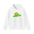 Hoodie – "God No Go Shame Us" Bright Script Pullover