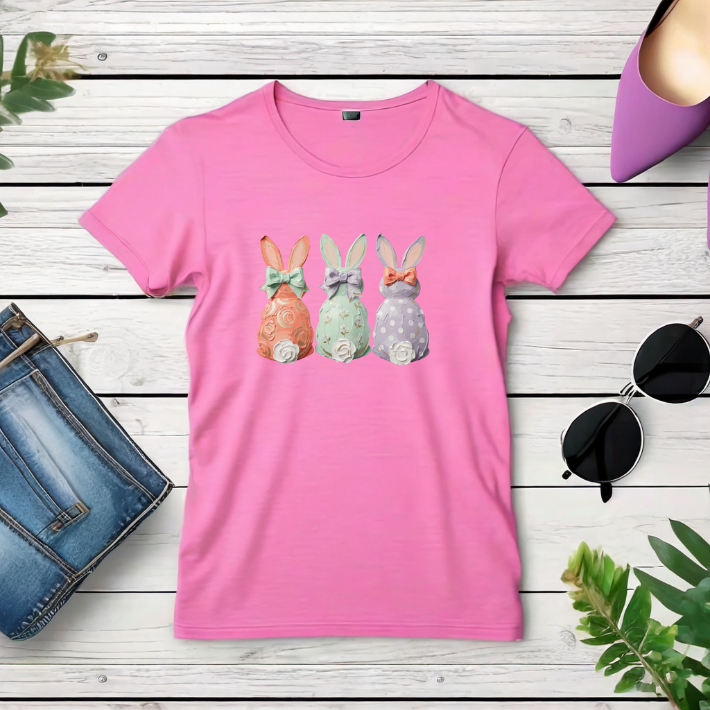 Easter Three Bunnies T-Shirt