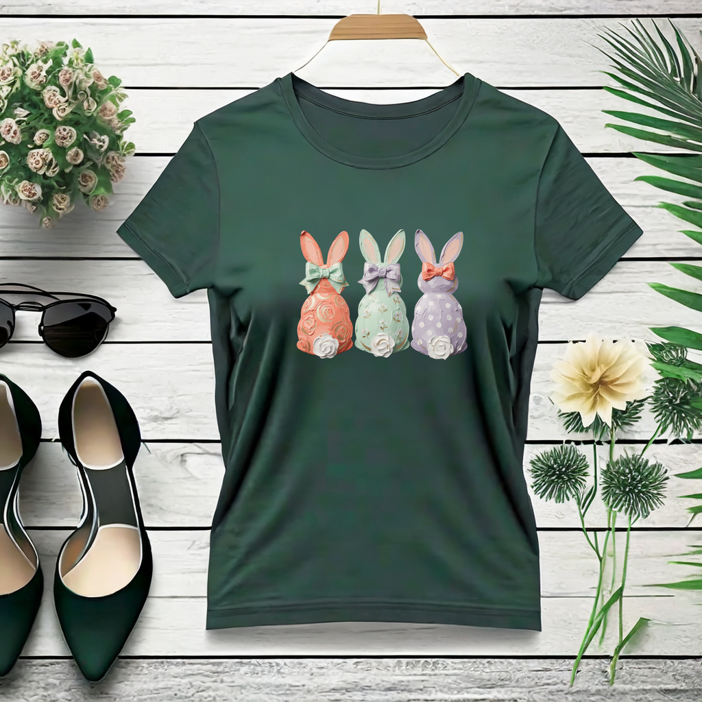Easter Three Bunnies T-Shirt