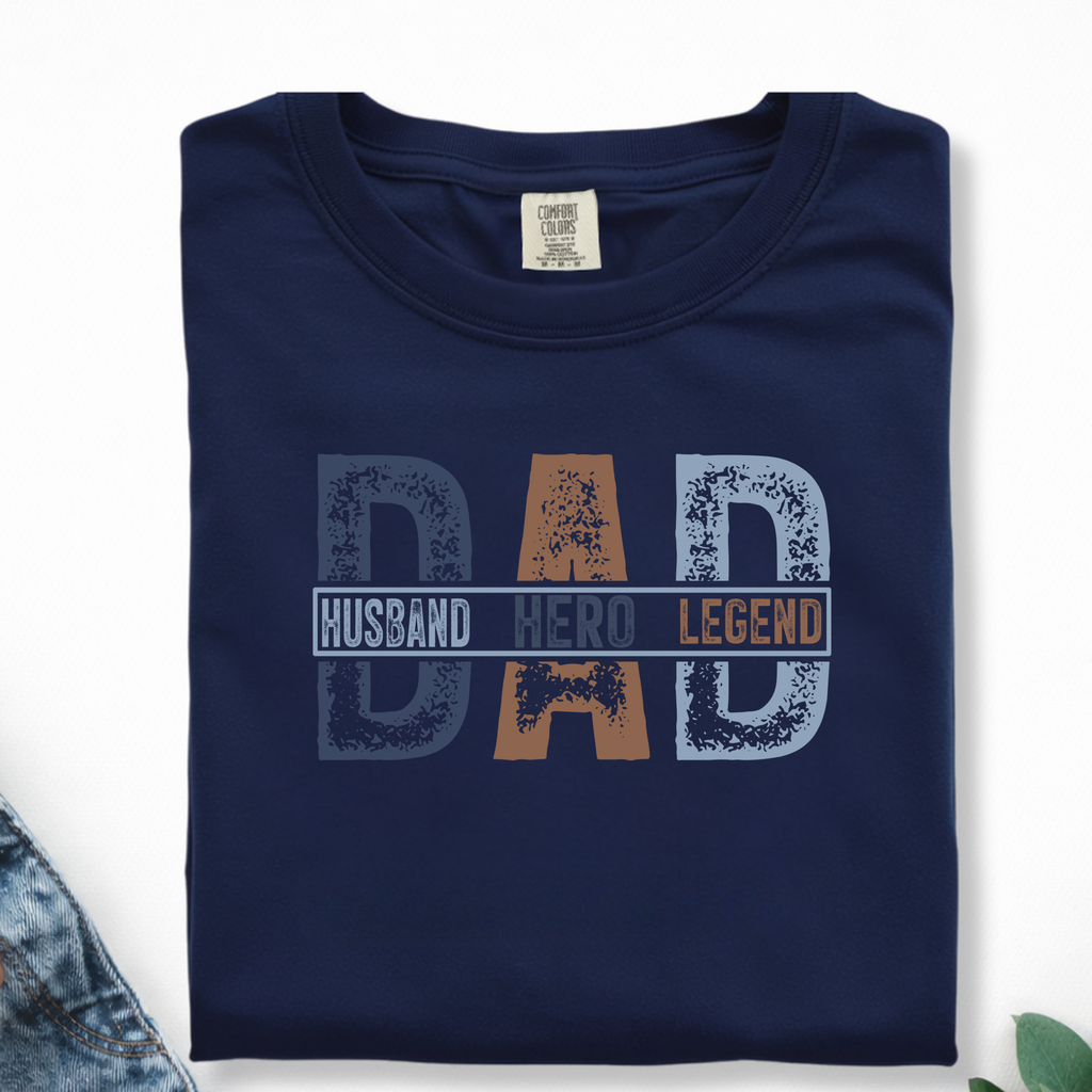 Dad Husband Hero Legend T-Shirt