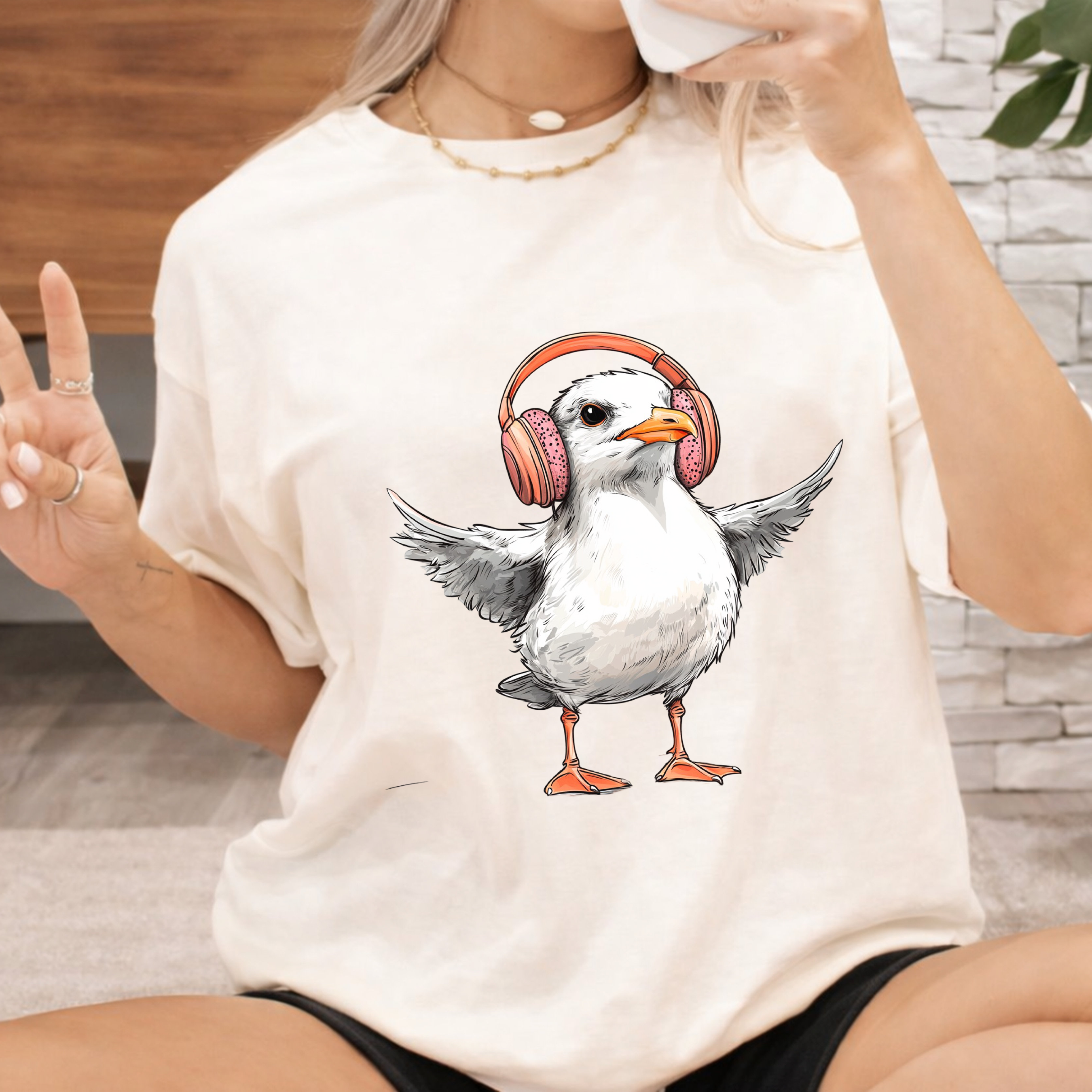 Summer Seagull T-Shirt