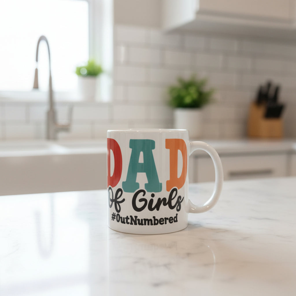 Dad Girl Outnumbered